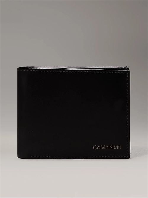 CK SMOOTH BIFOLD 5CC W/COIN CALVIN KLEIN | K50K512076/BEH